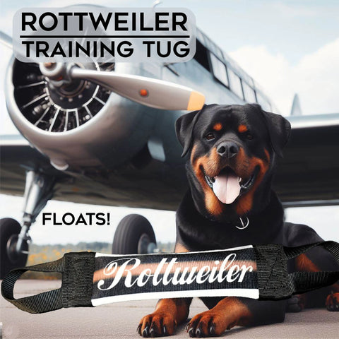 Rottweiler Fire Hose Dog Tug Toy – Heavy Duty Training Toy | Made in USA Bulletproof Pet Products Inc  TUGS