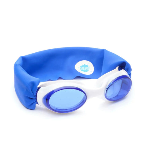 Royal Blue Swim Goggles – Tangle-Free Strap, Anti-Fog Lenses for Kids and Adults | Assembled in USA Splash Place  Swim Goggles
