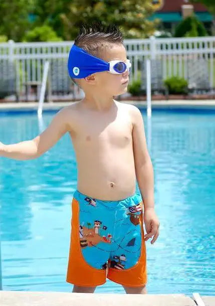 Royal Blue Swim Goggles – Tangle-Free Strap, Anti-Fog Lenses for Kids and Adults | Assembled in USA Splash Place  Swim Goggles