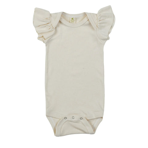 Ruffle Sleeve Snappie Spiritex | Sustainable Apparel
