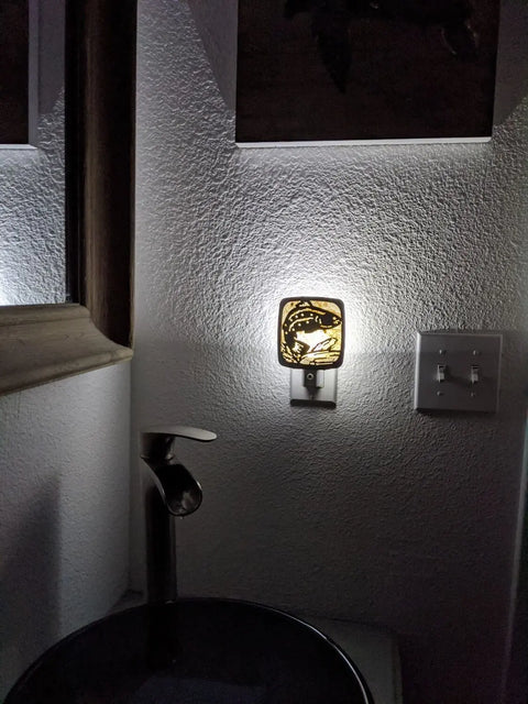 Rustic Elk Silhouette Night Light – Handcrafted Custom Accent Lamp | Made in USA for Cozy Home Ambiance Knights Home Decor  item