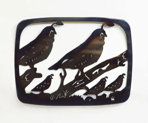 Rustic Quail Casserole Dish Holder – Heat-Resistant Kitchen Stand | Made in USA Knights Home Decor  item