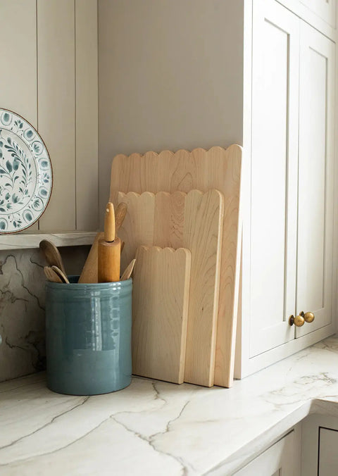 The Scalloped Cutting Board Lanchester Woodworking - Direct  Kitchen + Dining