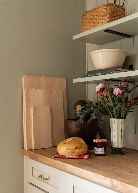 The Scalloped Cutting Board Lanchester Woodworking - Direct  Kitchen + Dining