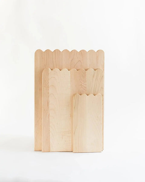 The Scalloped Cutting Board Lanchester Woodworking - Direct  Kitchen + Dining