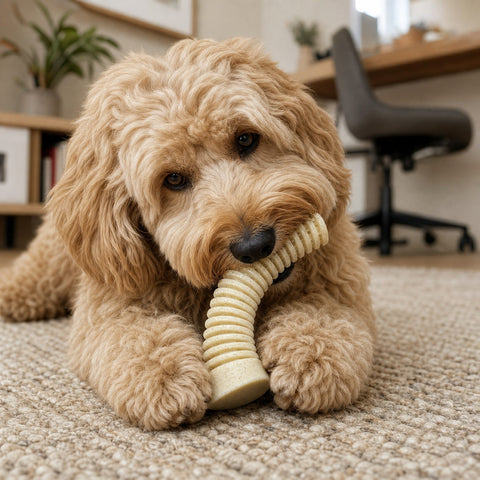 Honey Bone EChew Nylon Dog Chew Toy XL – Durable Made in USA SodaPup  Nylon Dog Toys
