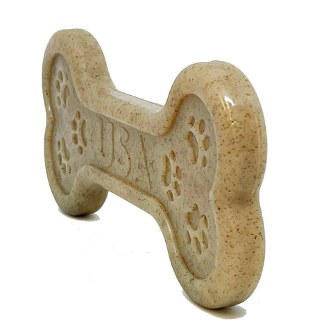 Durable Nylon Dog Chew Bone – Heavy Duty Power Chewer Toy – Made in USA SodaPup  Nylon Dog Toys