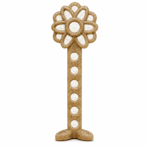 Flower Tower Durable Nylon Dog Chew Toy – Enrichment Treat Dispenser | Made in USA SodaPup  Nylon Dog Toys