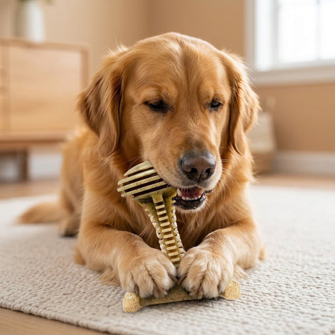 Honey Bone XL Durable Nylon Dog Chew Toy – Dental Tower Made In USA SodaPup  Nylon Dog Toys