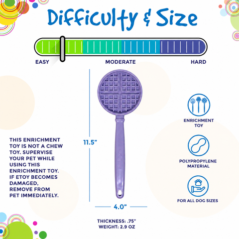 Lick Stick Dog Enrichment Toy 11.5 Inch – Interactive Treat Toy | Made in USA SodaPup  EMAT