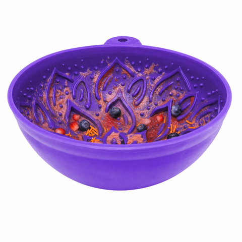 Interactive Dog Feeding Bowl – Garden of Eatin’ Tipsy Design | Made in USA SodaPup  EMAT