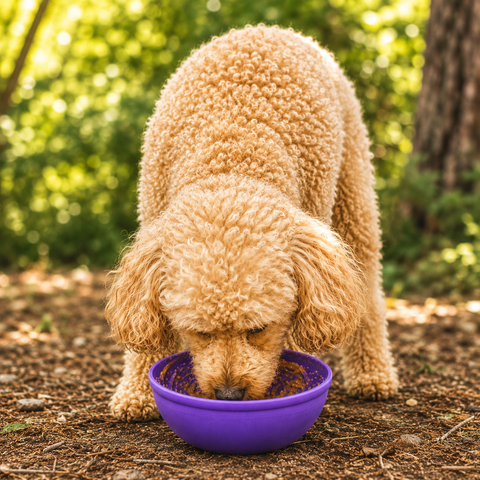 Interactive Dog Feeding Bowl – Garden of Eatin’ Tipsy Design | Made in USA SodaPup  EMAT