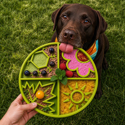 Four Seasons Design Enrichment Slow Feeder Tray for Dogs – 11 Inch – Made in USA SodaPup  ETRAY