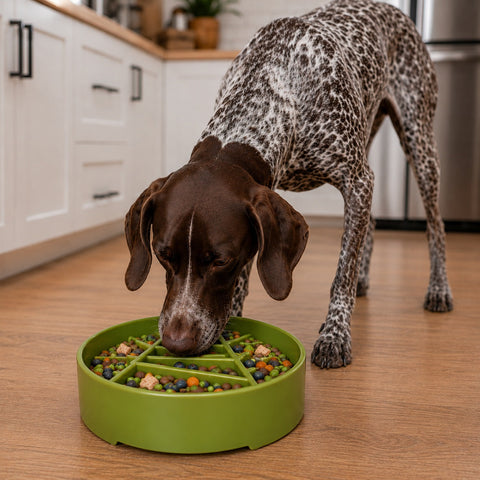 Pine Tree Slow Feeder Dog Bowl – Enrichment Pet Feeder | Made in USA SodaPup  EBOWL
