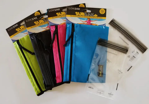 SUBSAK Waistpack 8.25x6 Inch – Durable Nylon Outdoor Storage | Made in USA LOKSAK