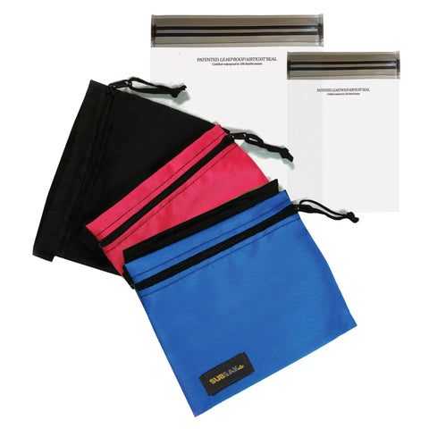 SUBSAK Waistpack 8.25x6 Inch – Durable Nylon Outdoor Storage | Made in USA LOKSAK