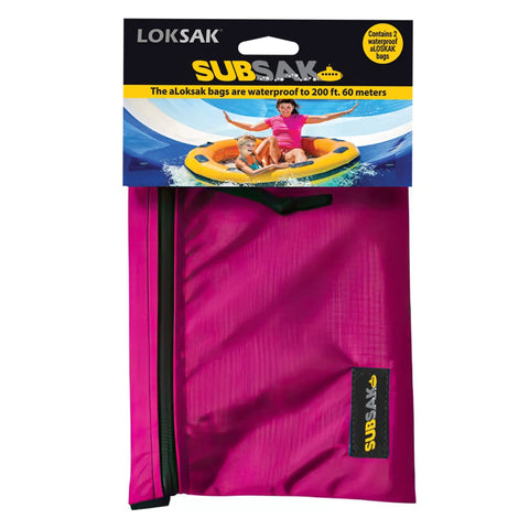 SUBSAK Waistpack 8.25x6 Inch – Durable Nylon Outdoor Storage | Made in USA LOKSAK