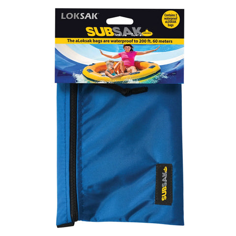 SUBSAK Waistpack 8.25x6 Inch – Durable Nylon Outdoor Storage | Made in USA LOKSAK