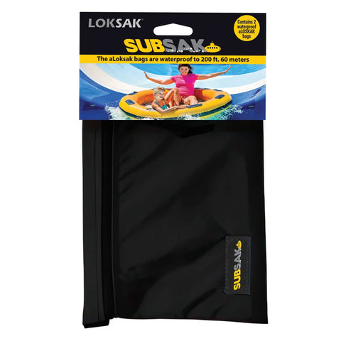 SUBSAK Waistpack 8.25x6 Inch – Durable Nylon Outdoor Storage | Made in USA LOKSAK