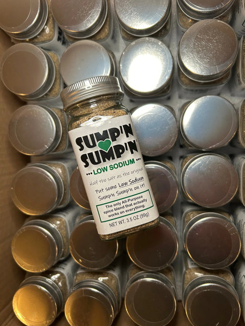 SUMP'N SUMP'N Low Sodium All-Natural Spice Blend 3.5 Oz – Gluten-Free Seasoning Mix | Made in USA SUMP'N SUMP'N  Spice Blend