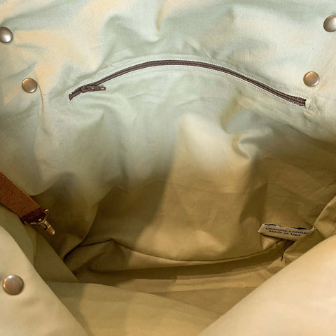 Saco River Canvas Tote Bag – Durable Leather Bottom – Handmade in Maine USA Rogue Industries  Tote Bag