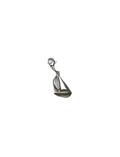 Sailboat Charm Necklace Michelle Marie Boutique  Pendant Necklace