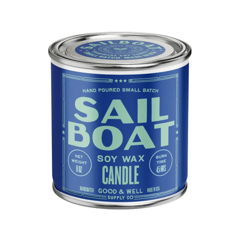 Sailboat Happy Place Candle Good & Well Supply Co.  Candles