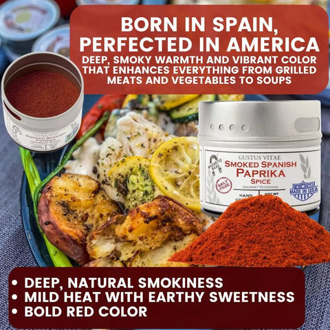 Salt and Sugar Free Gourmet Seasoning Set – 9-Pack Herb Spice Collection | Made in USA Gustus Vitae  Collections & Gift Sets