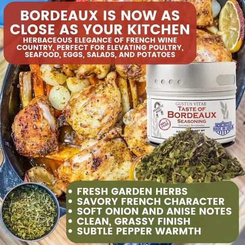 Salt and Sugar Free Gourmet Seasoning Set – 9-Pack Herb Spice Collection | Made in USA Gustus Vitae  Collections & Gift Sets