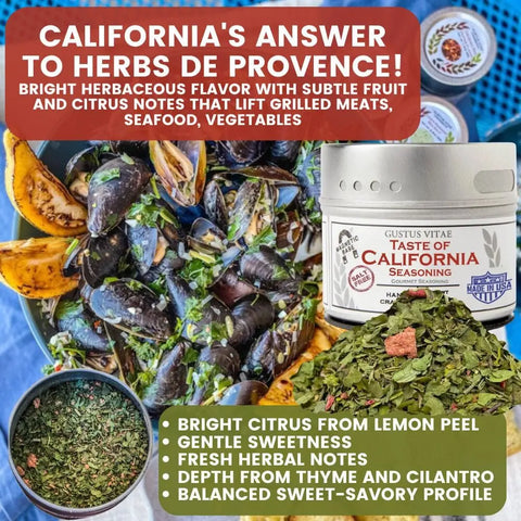 Salt and Sugar Free Gourmet Seasoning Set – 9-Pack Herb Spice Collection | Made in USA Gustus Vitae  Collections & Gift Sets