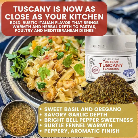 Salt and Sugar Free Gourmet Seasoning Set – 9-Pack Herb Spice Collection | Made in USA Gustus Vitae  Collections & Gift Sets