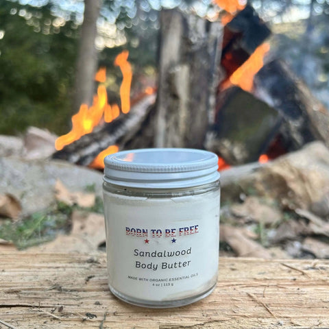 Sandalwood Body Butter Born to be Free  Moisturizer