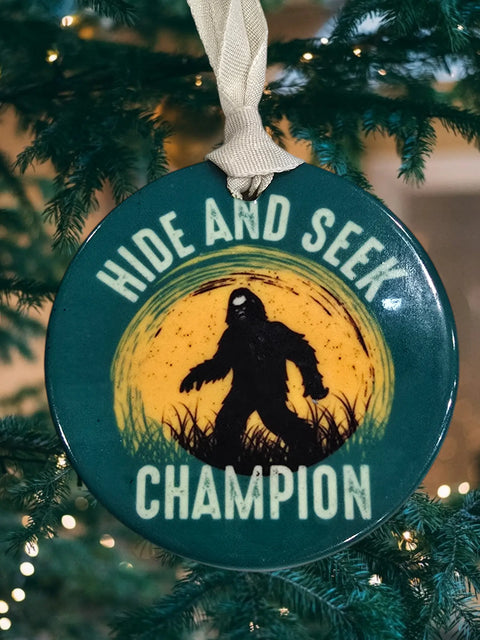 Sasquatch Ornament | Bigfoot Collectible | Unique Home Decor Michelle Marie Boutique  Ornaments