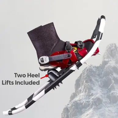 Sawtooth 27 Inch All-Terrain Snowshoes – Red | Made in USA Crescent Moon  item