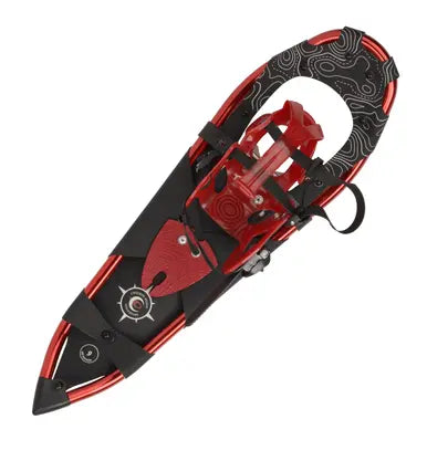 Sawtooth 27 Inch All-Terrain Snowshoes – Red | Made in USA Crescent Moon  item