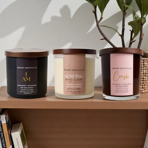 Scenting My Love Trio Wick and Glow Candle Company™  Candles