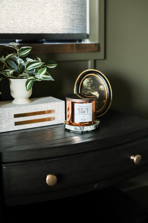 Copper Vessel 3-Wick Soy Candle | Clean-Burning & USA-Made | Luxury Gift-Ready Decor Shanti + Tula  Home Decor