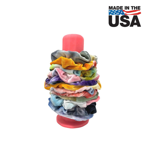Scrunchie Tower Organizer 7.5 Inch – High Capacity Holder | Made in USA Chatelet Manufacturing 