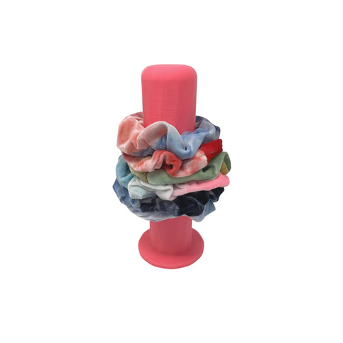 Scrunchie Tower Organizer - Perfect for Displaying & Organizing Scrunchies, Hair Ties, and Bracelets Chatelet Manufacturing   14.95 Default Title