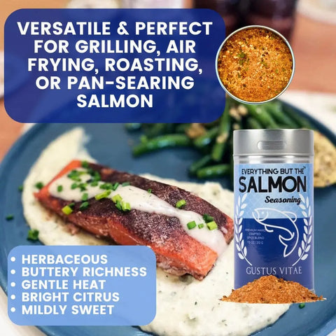 Seafood Seasoning Set of 6 XL Tins – Premium All-Natural Small-Batch Spices | Made in USA Gustus Vitae  Collections & Gift Sets