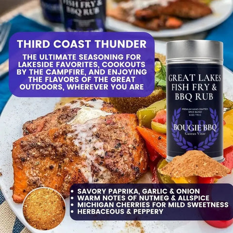 Seafood Seasoning Set of 6 XL Tins – Premium All-Natural Small-Batch Spices | Made in USA Gustus Vitae  Collections & Gift Sets