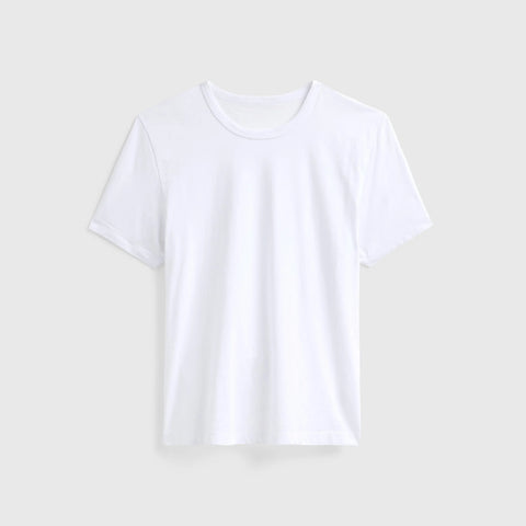 Sean's Lightweight Fitted Tee – 4 oz Fine Gauge Combed Cotton Unisex Shirt | Made in USA US Standard Apparel  SS SIDE SEAM TEE