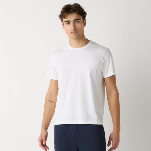 Sean's Lightweight Fitted Tee – 4 oz Fine Gauge Combed Cotton Unisex Shirt | Made in USA US Standard Apparel  SS SIDE SEAM TEE