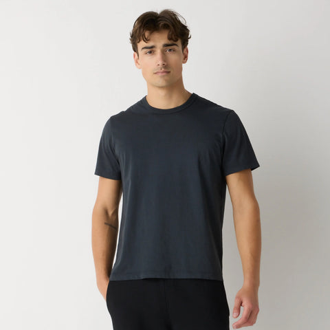 Sean's Lightweight Fitted Tee – 4 oz Fine Gauge Combed Cotton Unisex Shirt | Made in USA US Standard Apparel  SS SIDE SEAM TEE