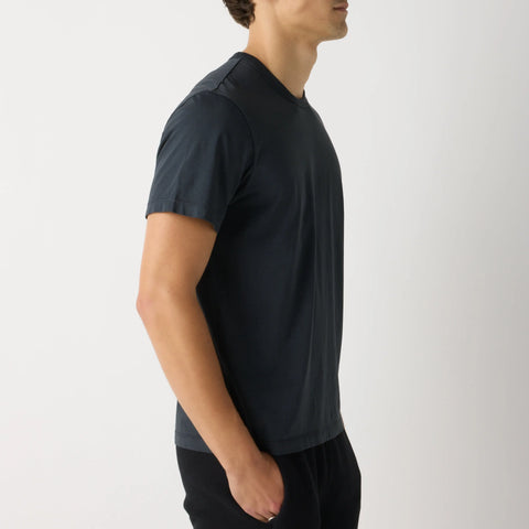 Sean's Lightweight Fitted Tee – 4 oz Fine Gauge Combed Cotton Unisex Shirt | Made in USA US Standard Apparel  SS SIDE SEAM TEE