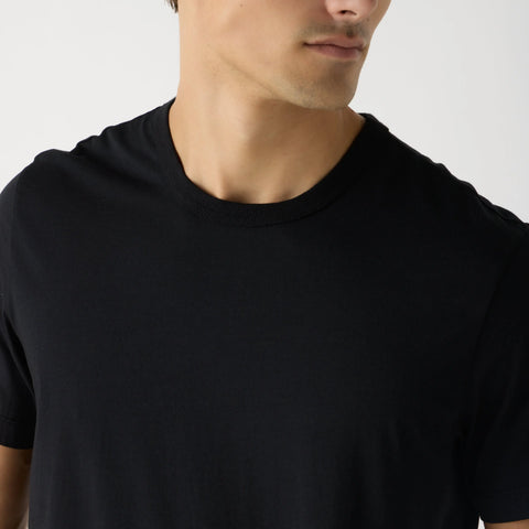 Sean's Lightweight Fitted Tee – 4 oz Fine Gauge Combed Cotton Unisex Shirt | Made in USA US Standard Apparel  SS SIDE SEAM TEE