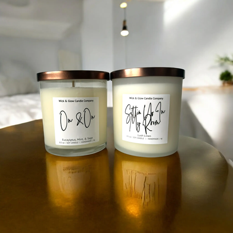 Self Care Duo Candle Set Wick and Glow Candle Company™  Candles