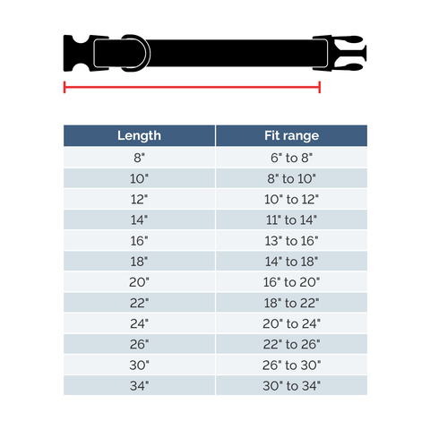 Seneca Side-Release Buckle Collar Auburn Leathercrafters  item