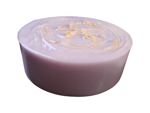 Set of 2 Lavender Infused Goat Milk Exfoliating Soaps with Natural Loofah Fiber | Handmade in USA Frances Farm & Craft 