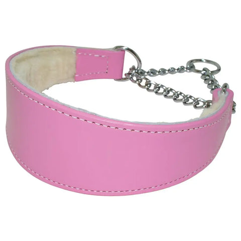 Shearling-Lined Martingale Dog Collar – Durable Bridle Leather Training Collar with Soft Padding | Made in USA Auburn Leathercrafters  item